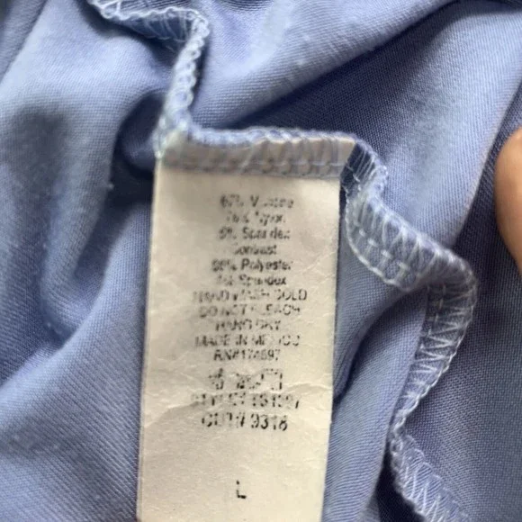 Cherry Mellow Women's Light Blue Top & Skirt Set Size Large - Picture 16 of 16